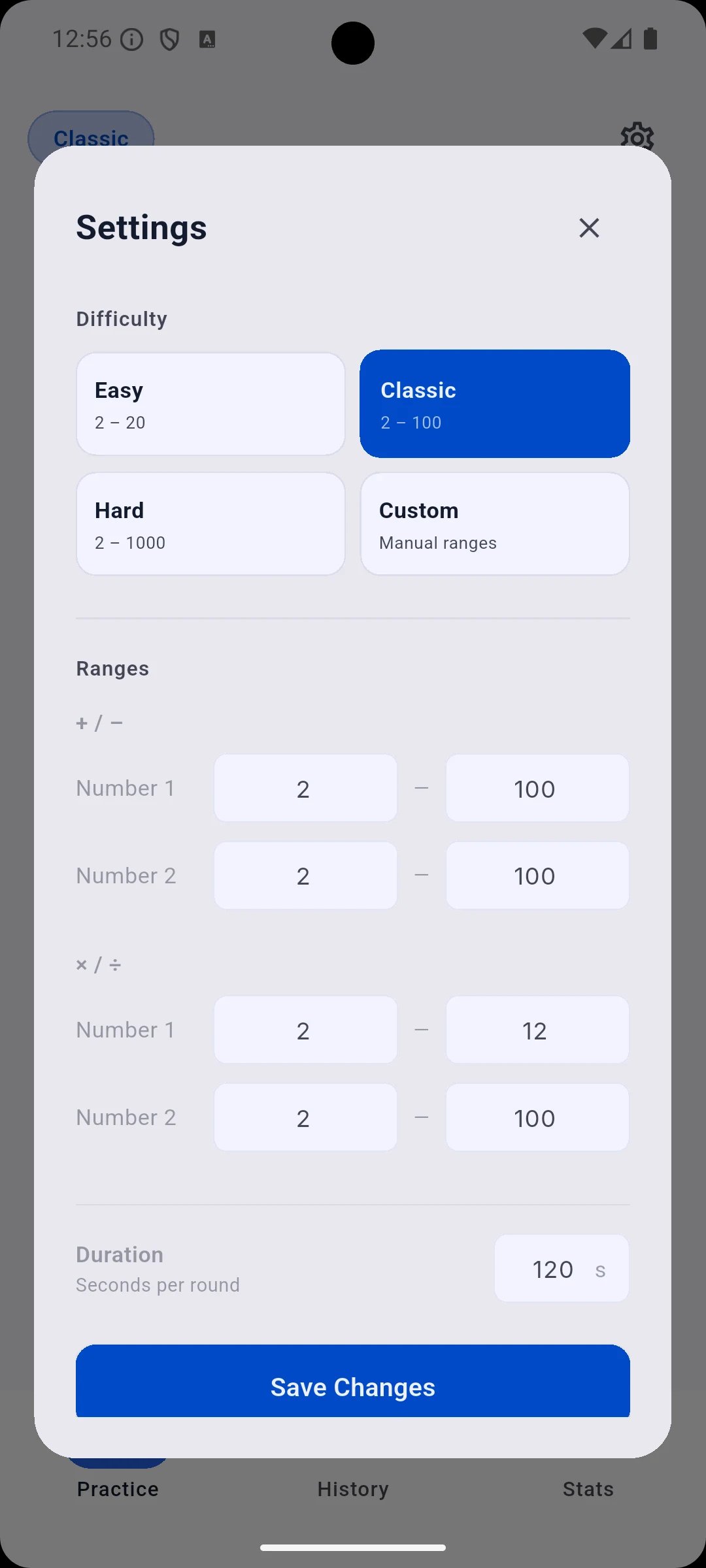 Zetamath - Zetamac Mental Math screenshot